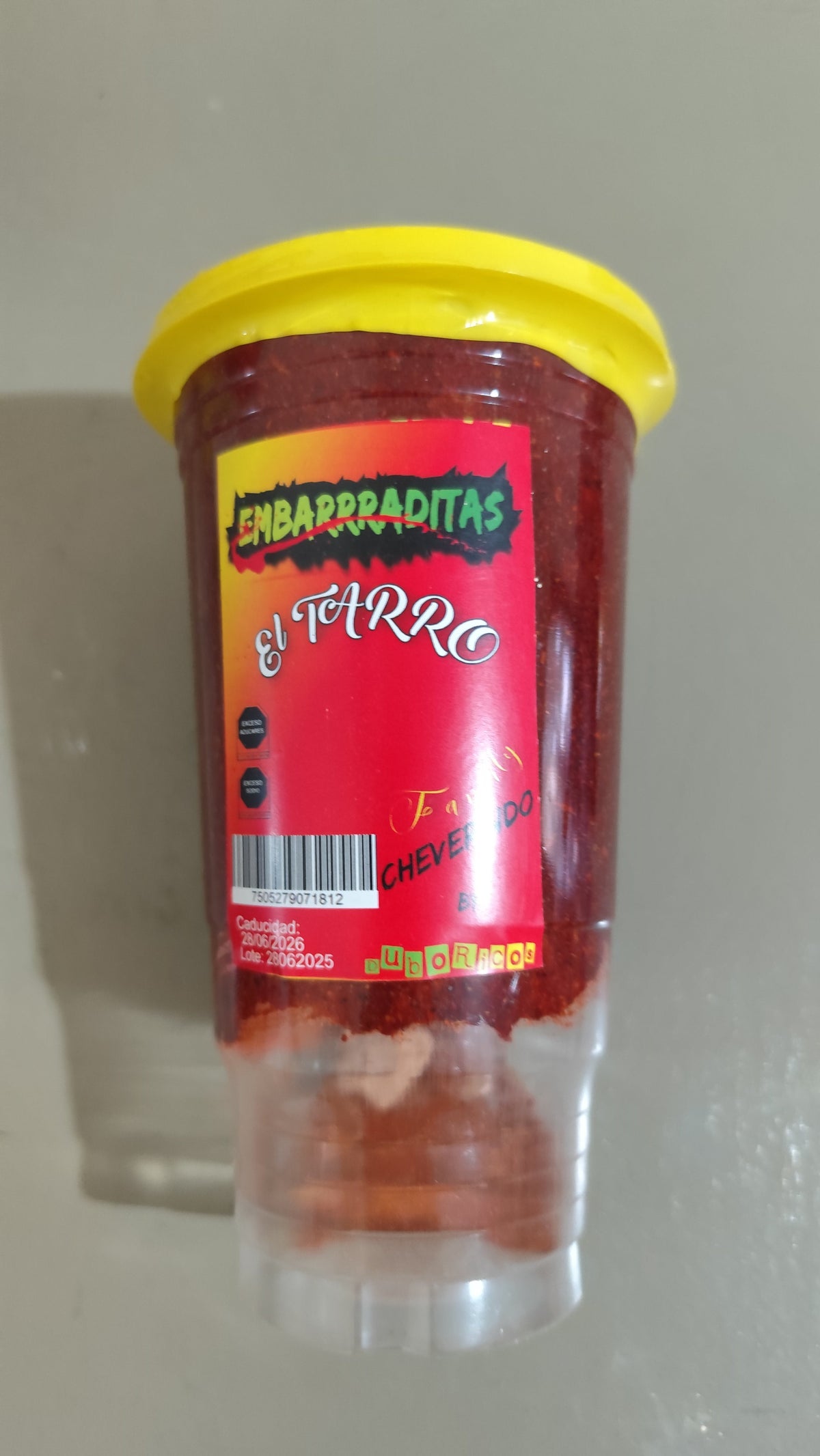 CHEVERINDO PULPA Y VASO